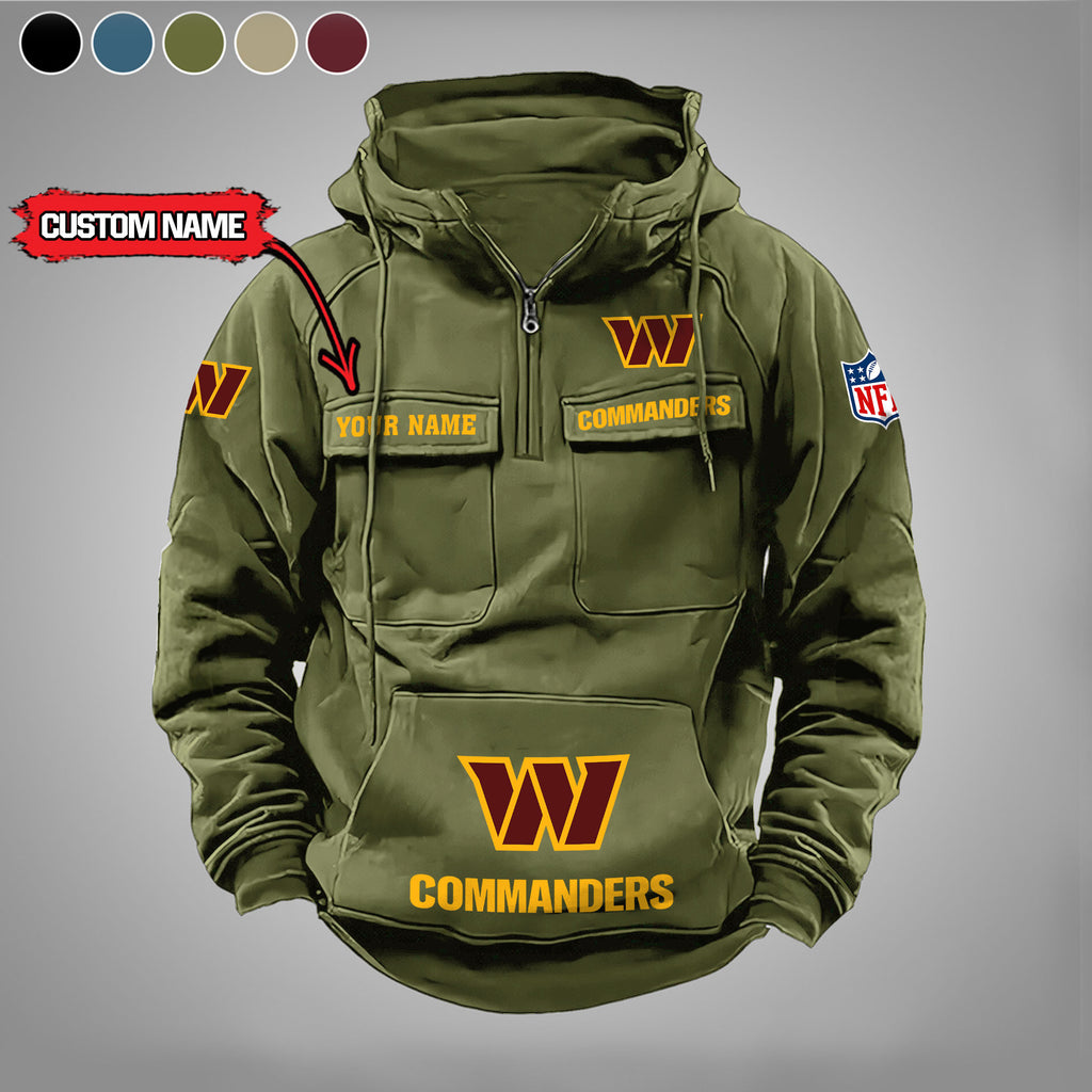 Washington Commanders Vintage Men Hoodie AZVMHD008