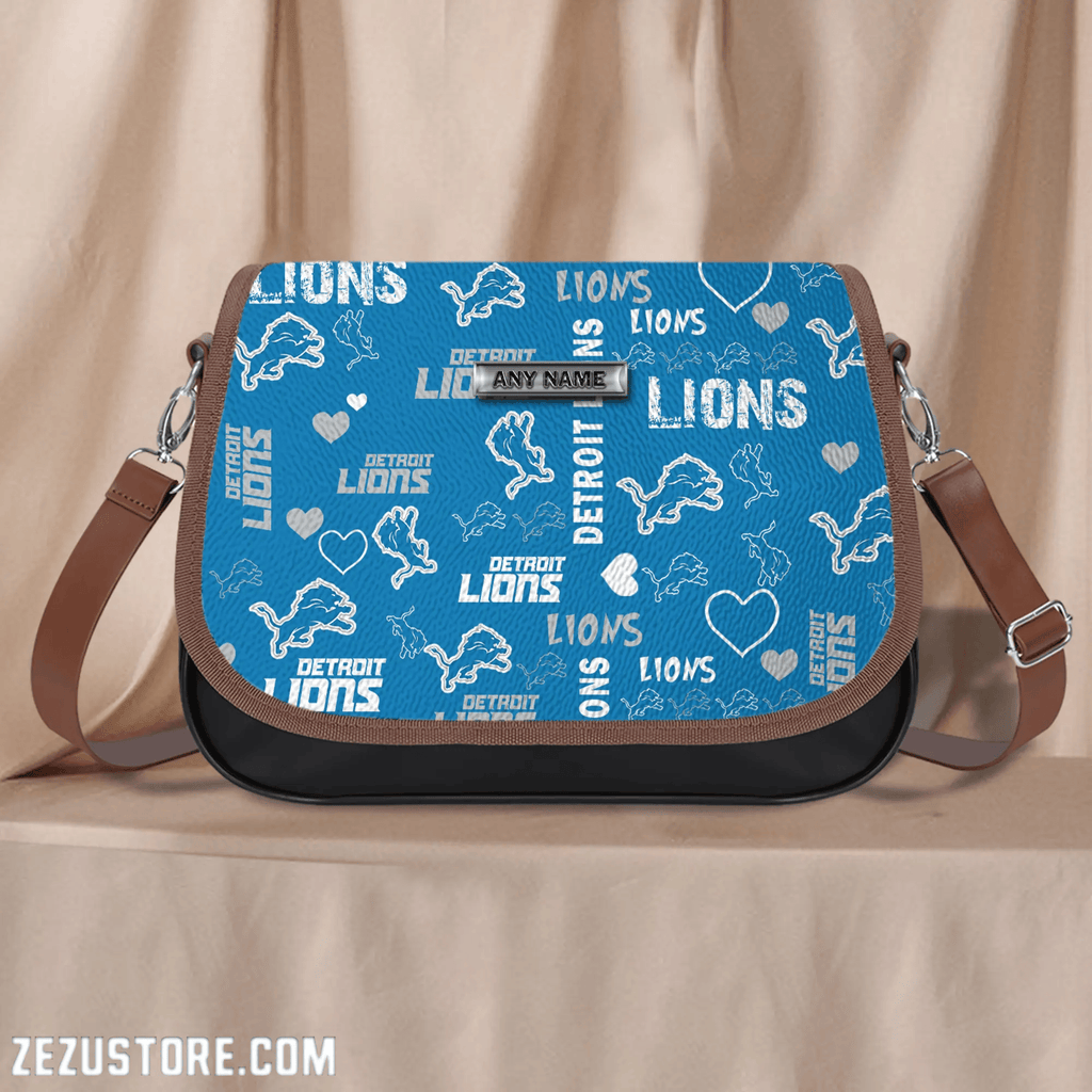 Detroit Lions NFL M01 Leather Bag ANZM01LB011