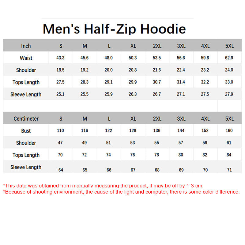 Detroit Lions DMHT2728 3D Half-zip Hoodie