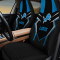 Detroit Lions Personalized Car Seat Covers BGCSC685