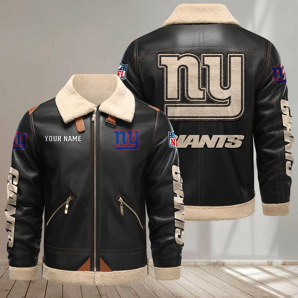 New York Giants VITPL094 Leather Jacket – Premium & Ultra-Thick Leather Jacket