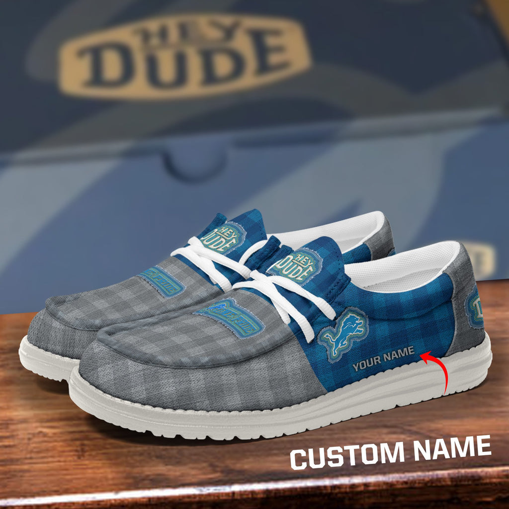 Detroit Lions DHS shoes-Custom name 10063933N