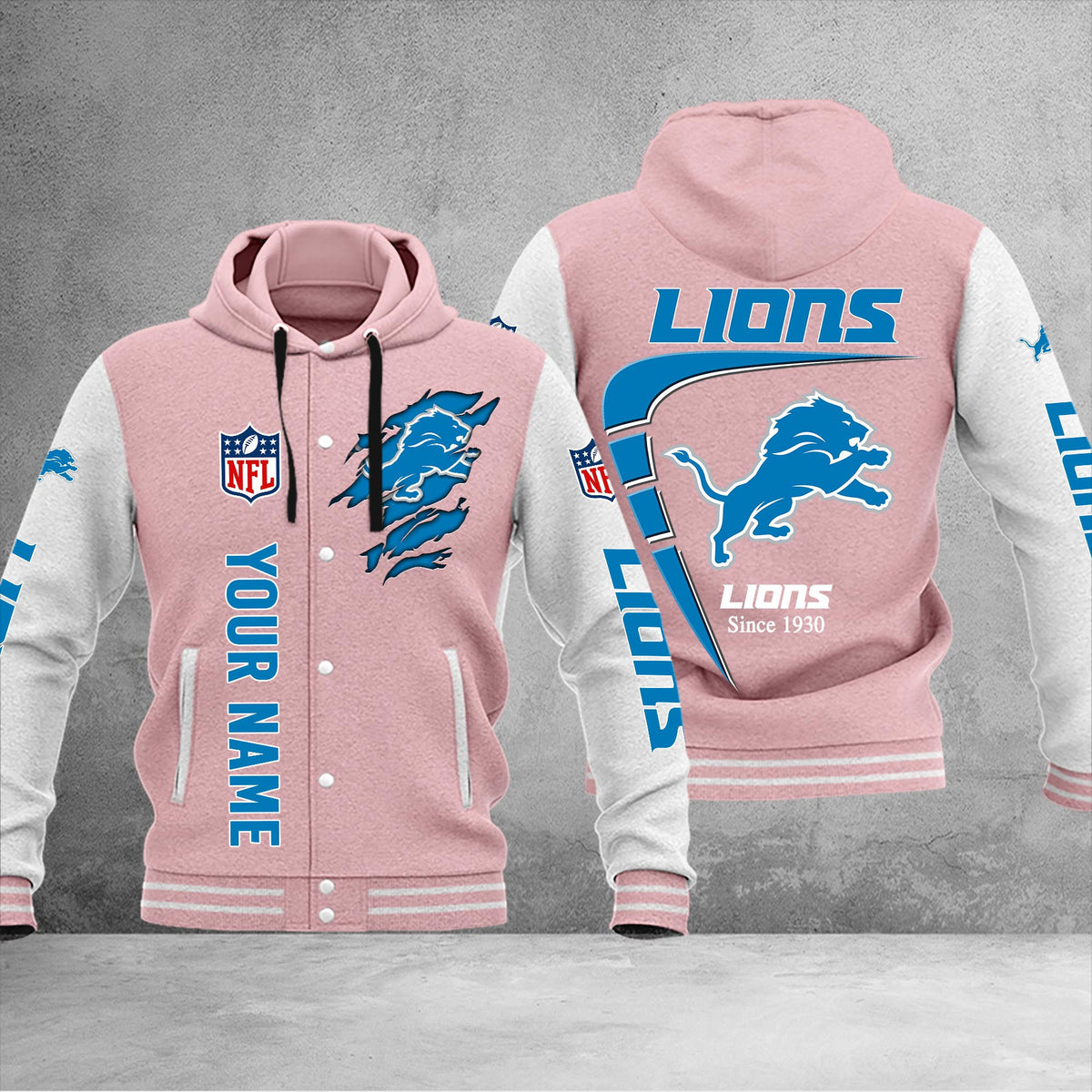 Detroit Lions DMHJ0438 Full Color