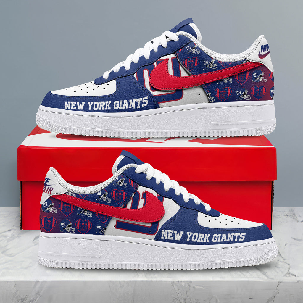 New York Giants | Premium NFL Gridiron Classic AF1 Shoes NTH1