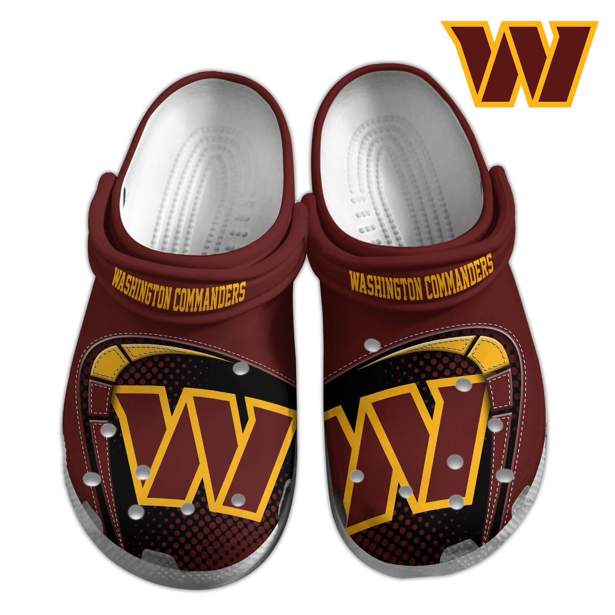 Washington Commanders | Premium NFL Crocs Shoes VAN3115