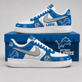 Detroit Lions | Premium NFL Game Ready Fan AF1 Shoes - VA35232