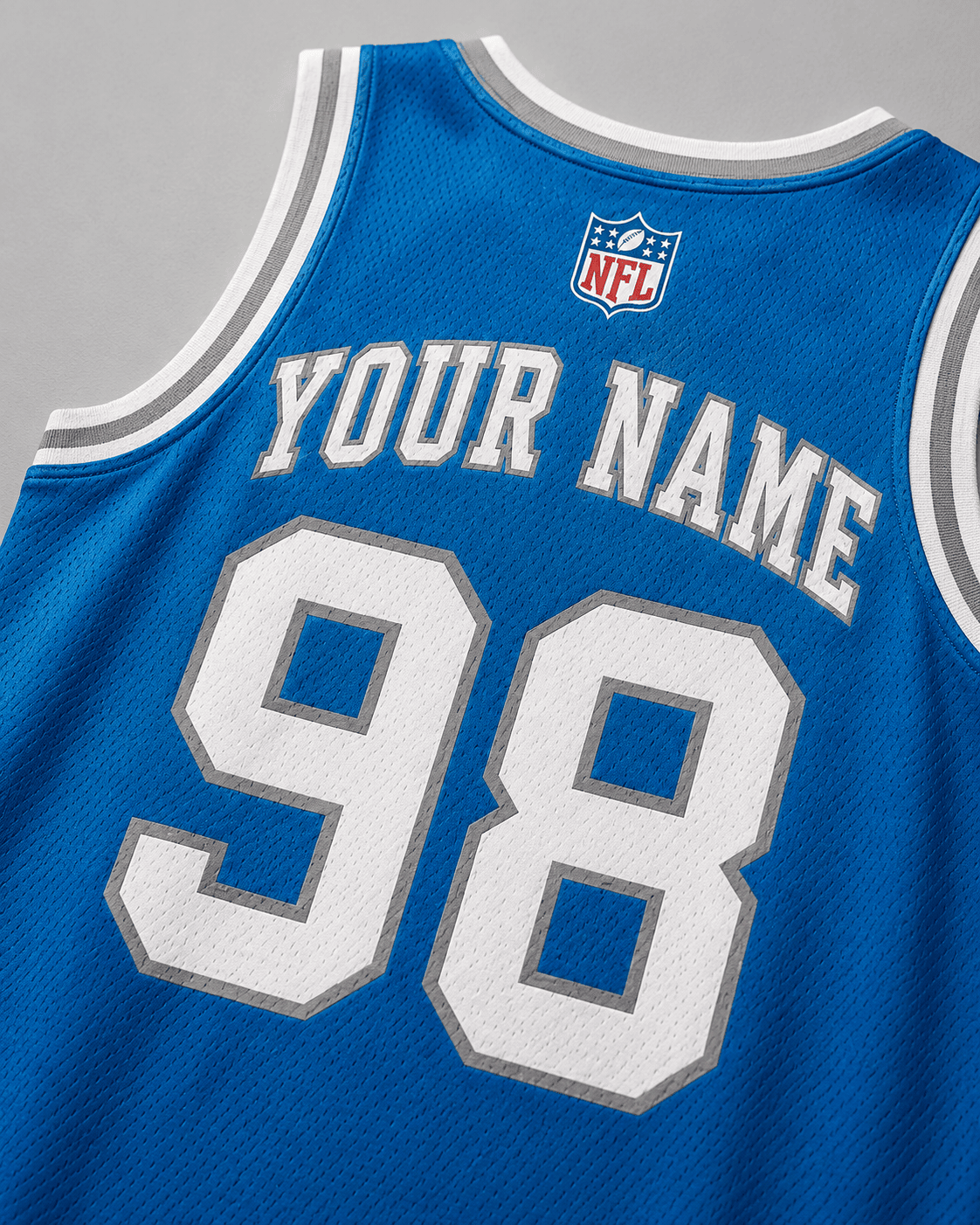 Detroit Lions | Premium NFL Personalized Team Custom Name Number Sports Tank Top NDN122
