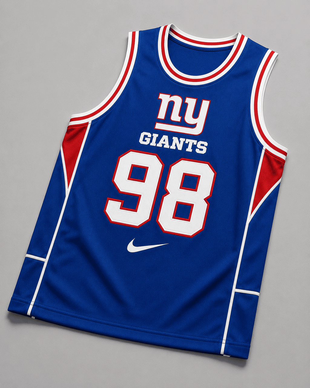New York Giants | Premium NFL Custom Basketball Tank Top For Men And Women NDN