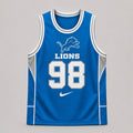 Detroit Lions | Premium NFL Custom Basketball Tank Top For Men And Women NDN