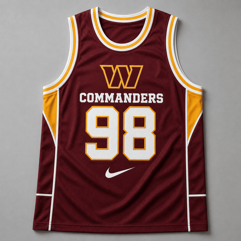 Washington Commanders | Premium NFL Custom Basketball Tank Top For Men And Women NDN