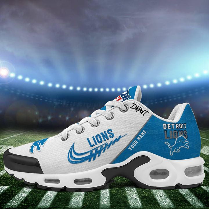 Detroit Lions Personalized Plus Sneakers 0813 BGTN176
