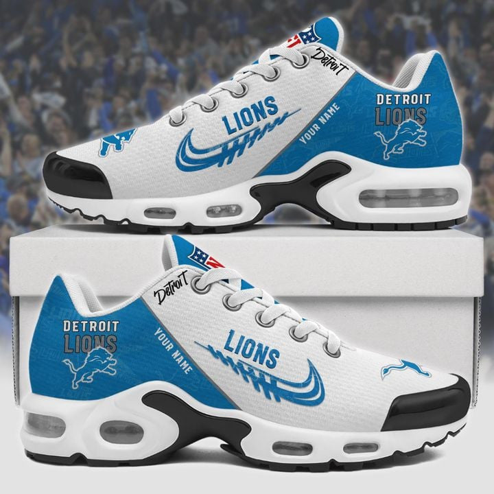 Detroit Lions Personalized Plus Sneakers 0813 BGTN176