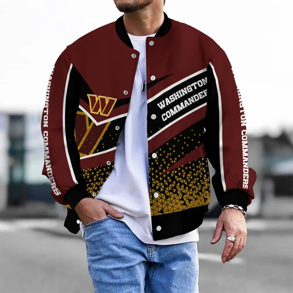 Washington Commanders Unisex Exclusive Styles Varsity Jacket SPTBBJACKET619