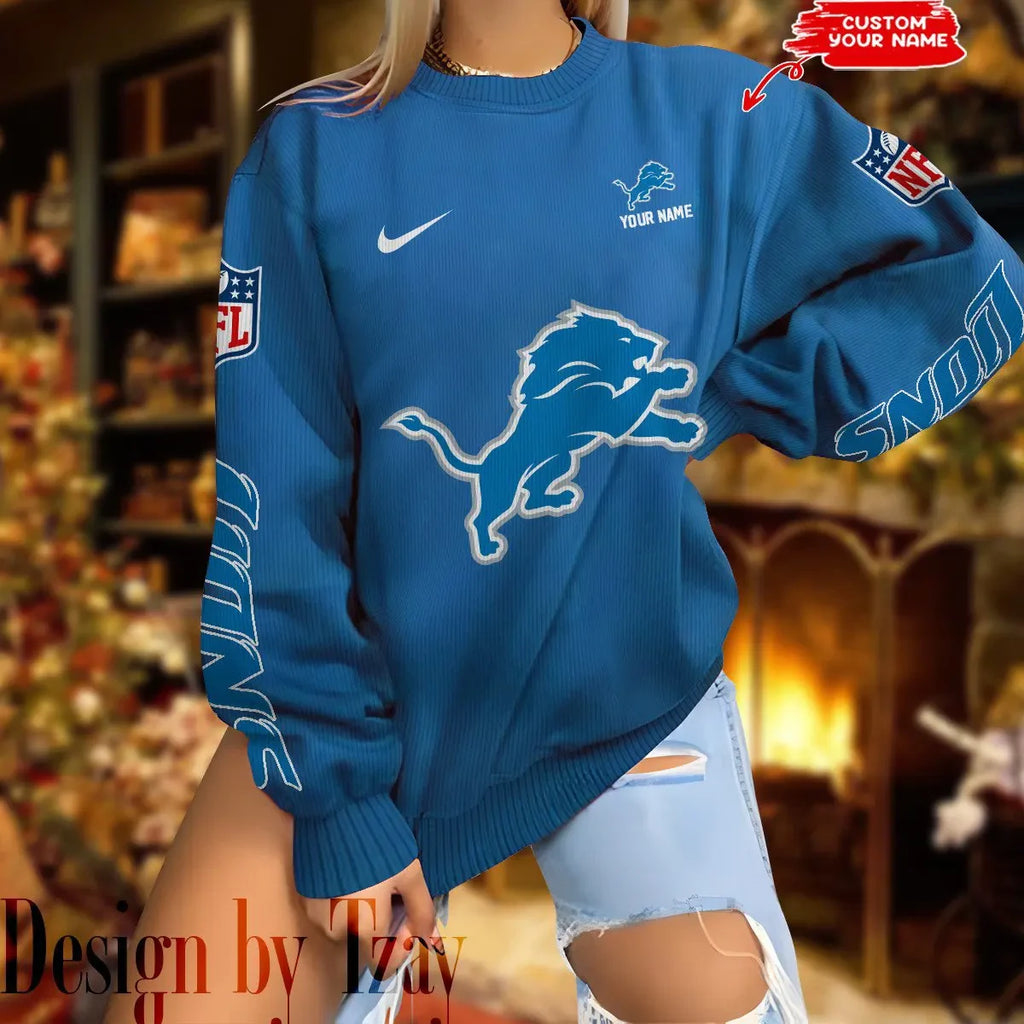 Detroit Lions New Woolen Sweater BGSWT195