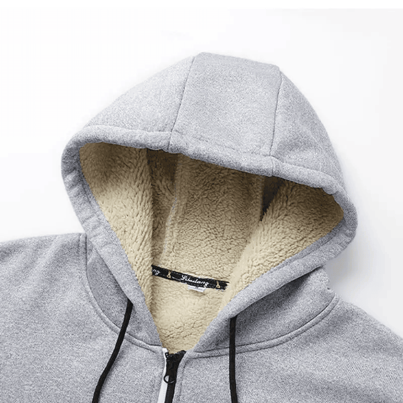 Detroit Lions DMTZ0364 Premium Thick Zip-Up Hoodie