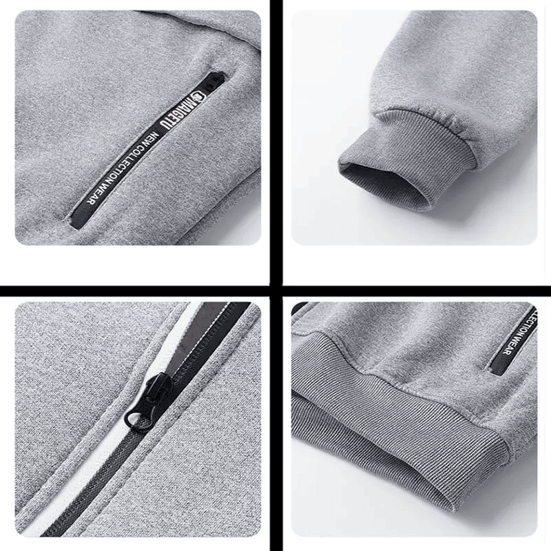 Detroit Lions DMTZ0364 Premium Thick Zip-Up Hoodie