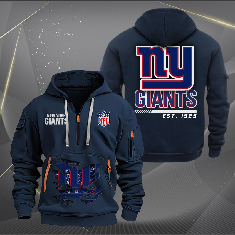New York Giants Heavy Hoodie AZHEAVYHD058