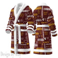 Washington Commanders Luxurious Comfort Meets Sporty Style Bathrobe SPTBATHROBE195