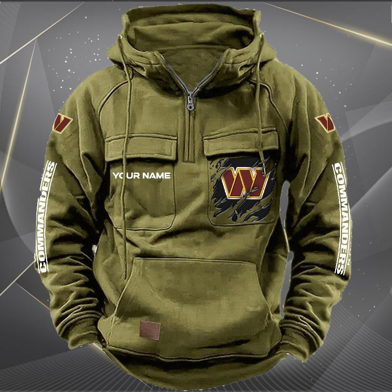 Washington Commanders Vintage Men Hoodie AZVMHD061