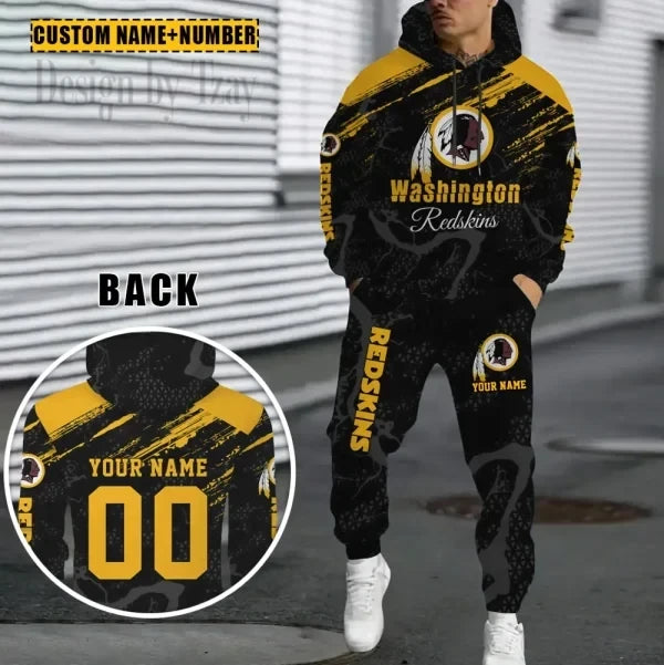 Washington Redskins Combo Hoodie And Sweatpants Gift For Fan AZHD1082