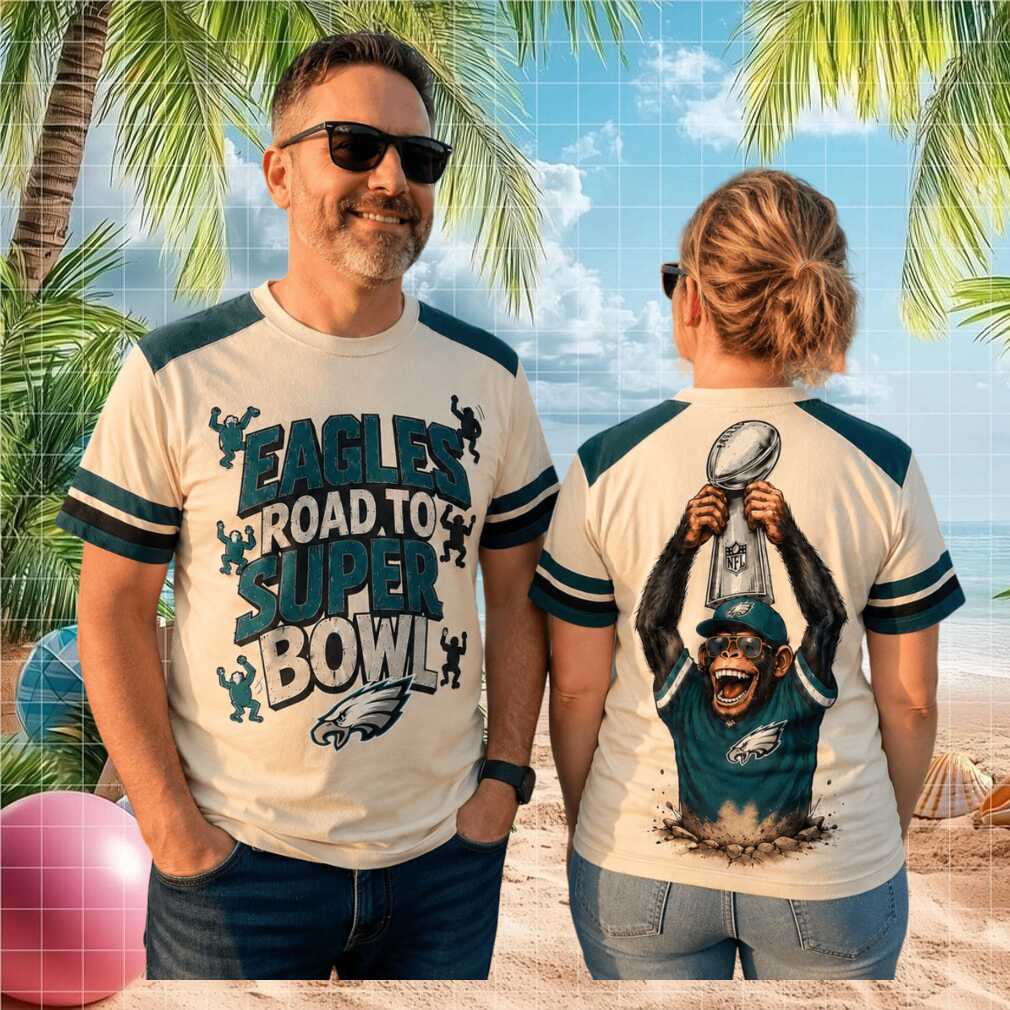 Philadelphia Eagles Mascot Road To Super Bowl Football Fan Shirt - Limotees LLC