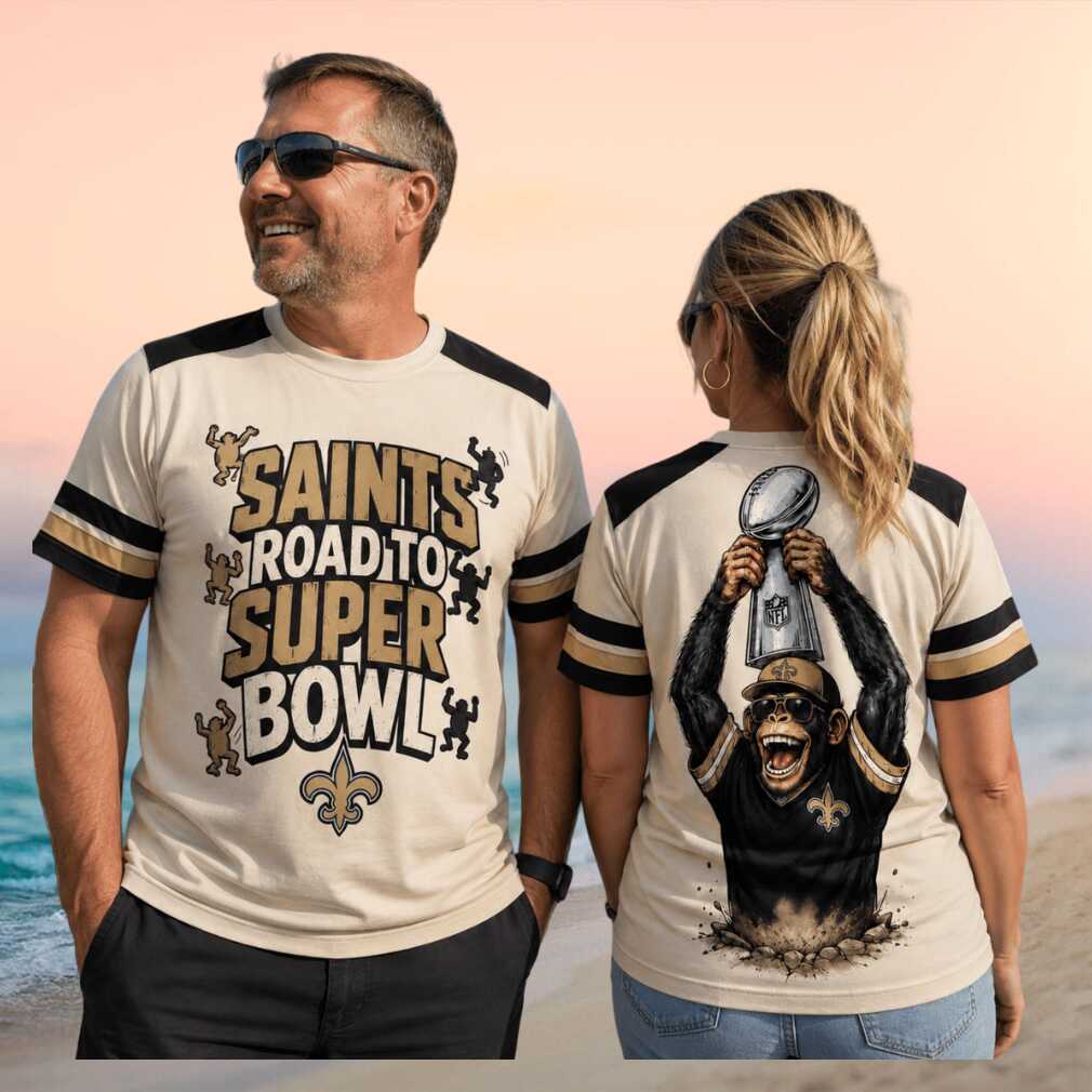New Orleans Saints Mascot Road To Super Bowl Football Fan Shirt - Limotees LLC