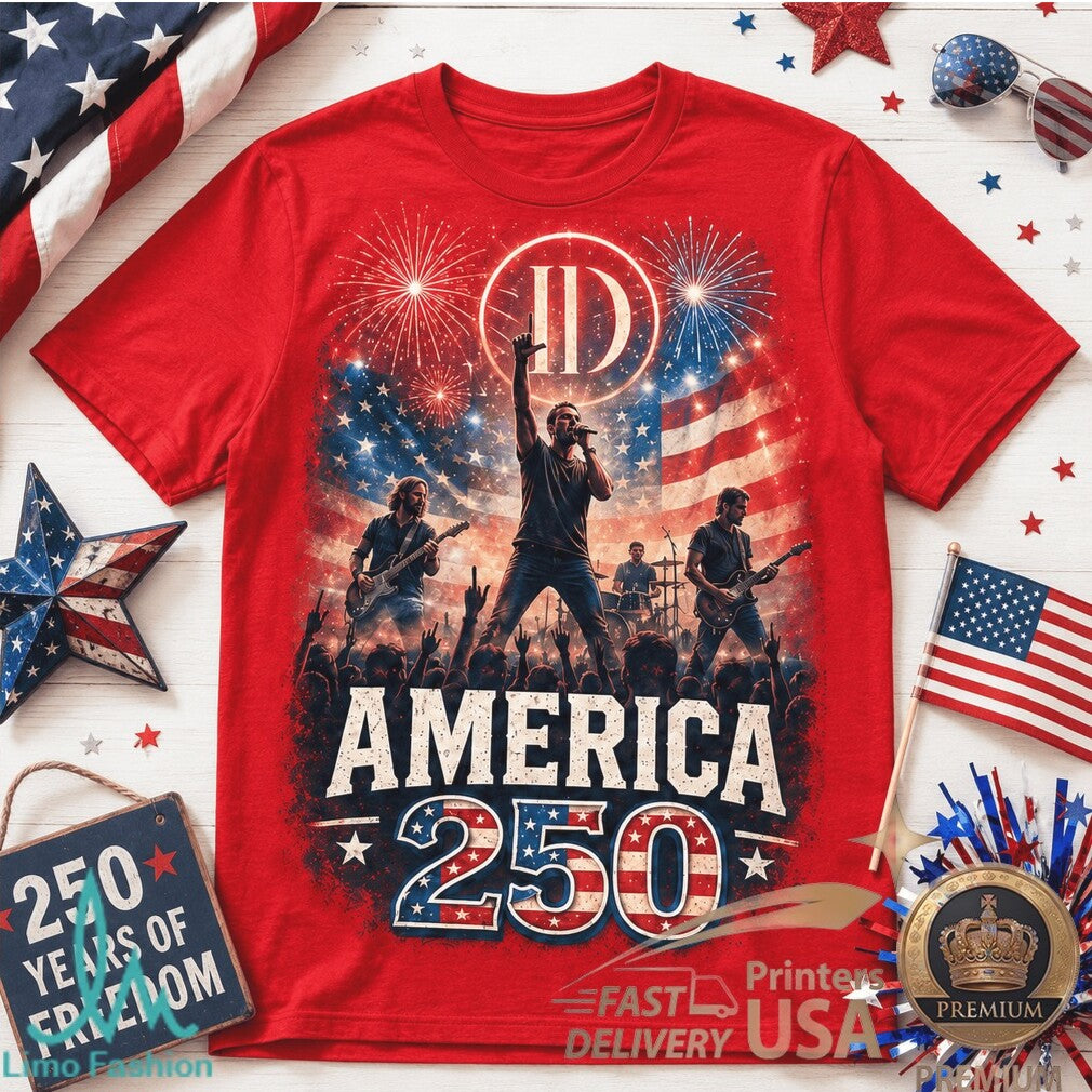 Imagine Dragons America 250 Years Of Freedom Graphic Shirt - Limotees LLC