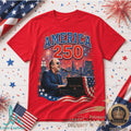 Billy Joel America 250 Years 1776 2026 Piano Man Freedom Graphic Shirt - Limotees LLC