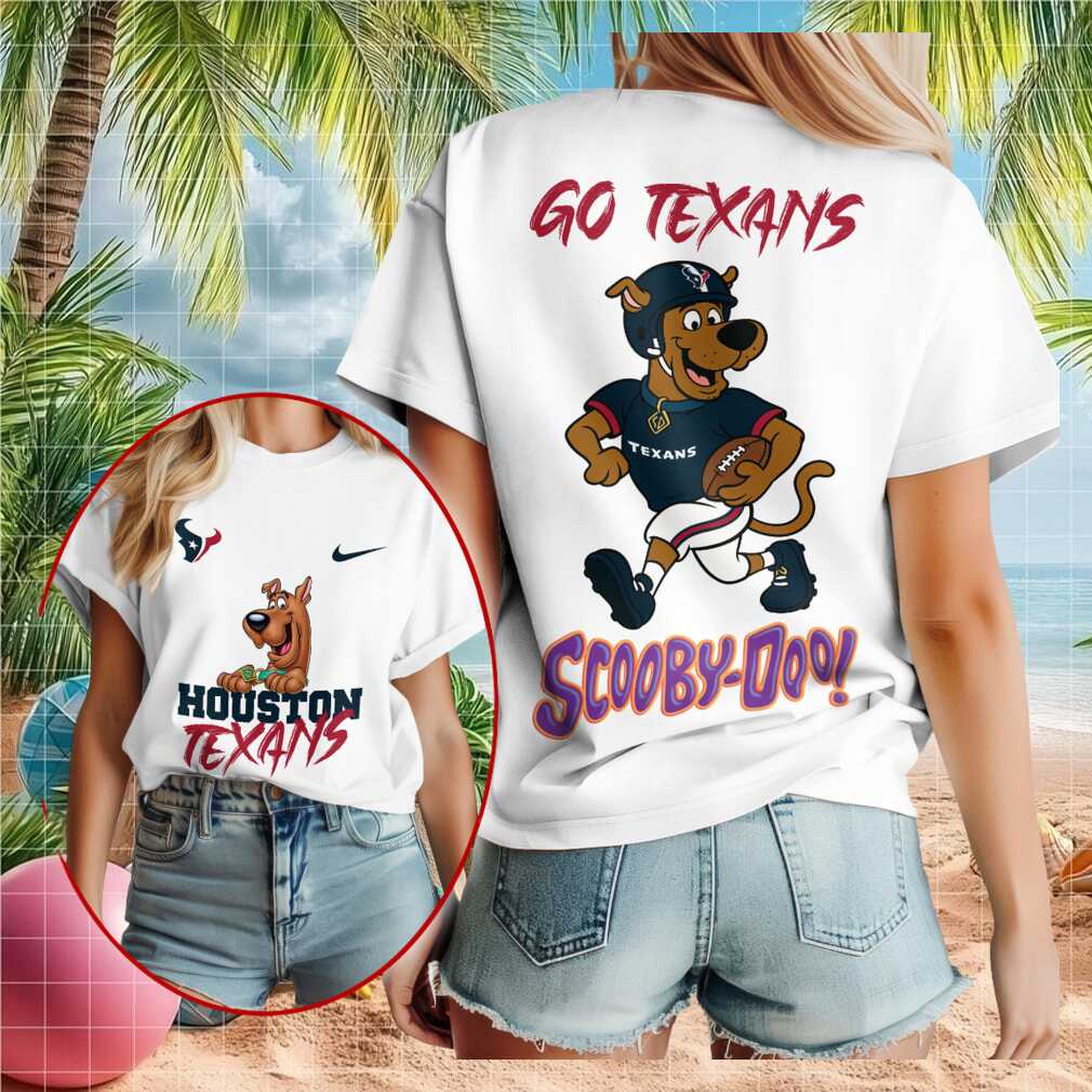 Houston Texans Scooby Doo Football Cartoon Character Shirt