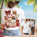 San Francisco 49ers Mom Coquette Bow Football Game Day Shirt - Limotees LLC