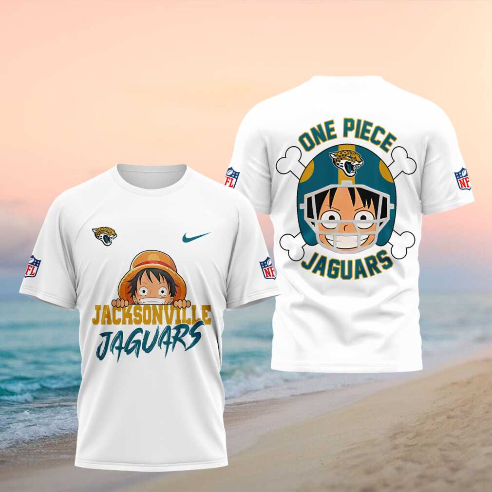 Jacksonville Jaguars Luffy One Piece Anime Football Shirt