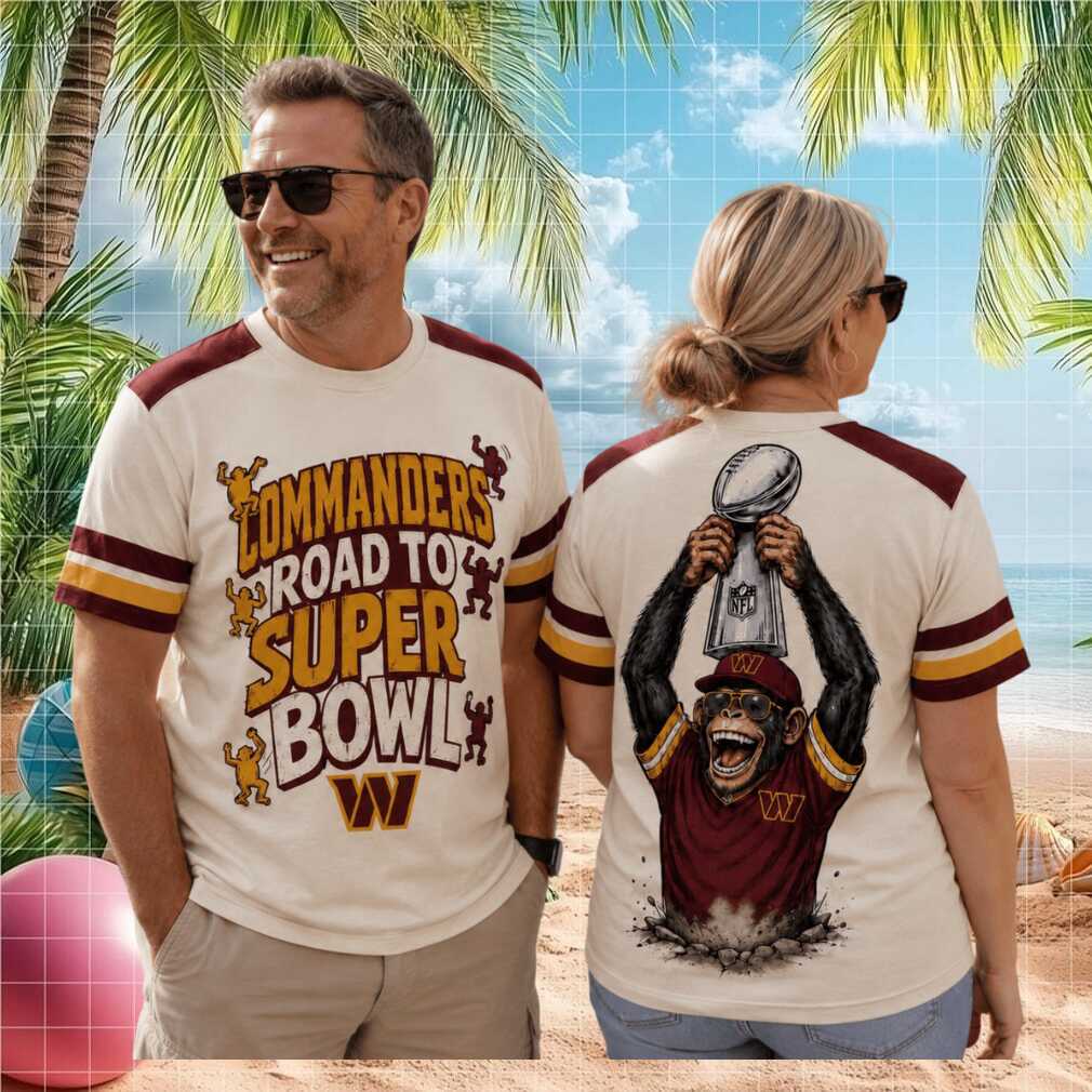 Washington Commanders Mascot Road To Super Bowl Football Fan Shirt