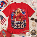 Cardi B Patriotic Concert 250 Years Of Freedom Pop Star Shirt - Limotees LLC