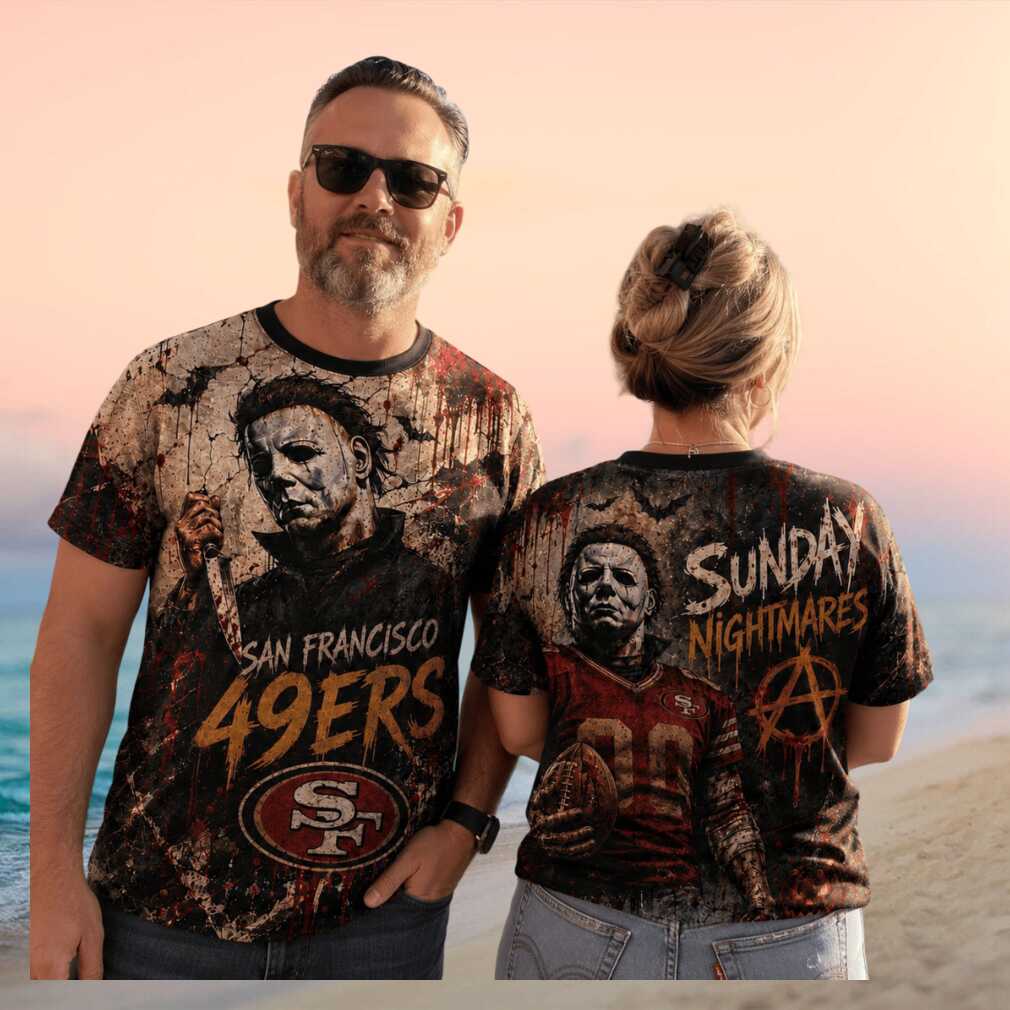 San Francisco 49ers Michael Myers Sunday Nightmares Shirt