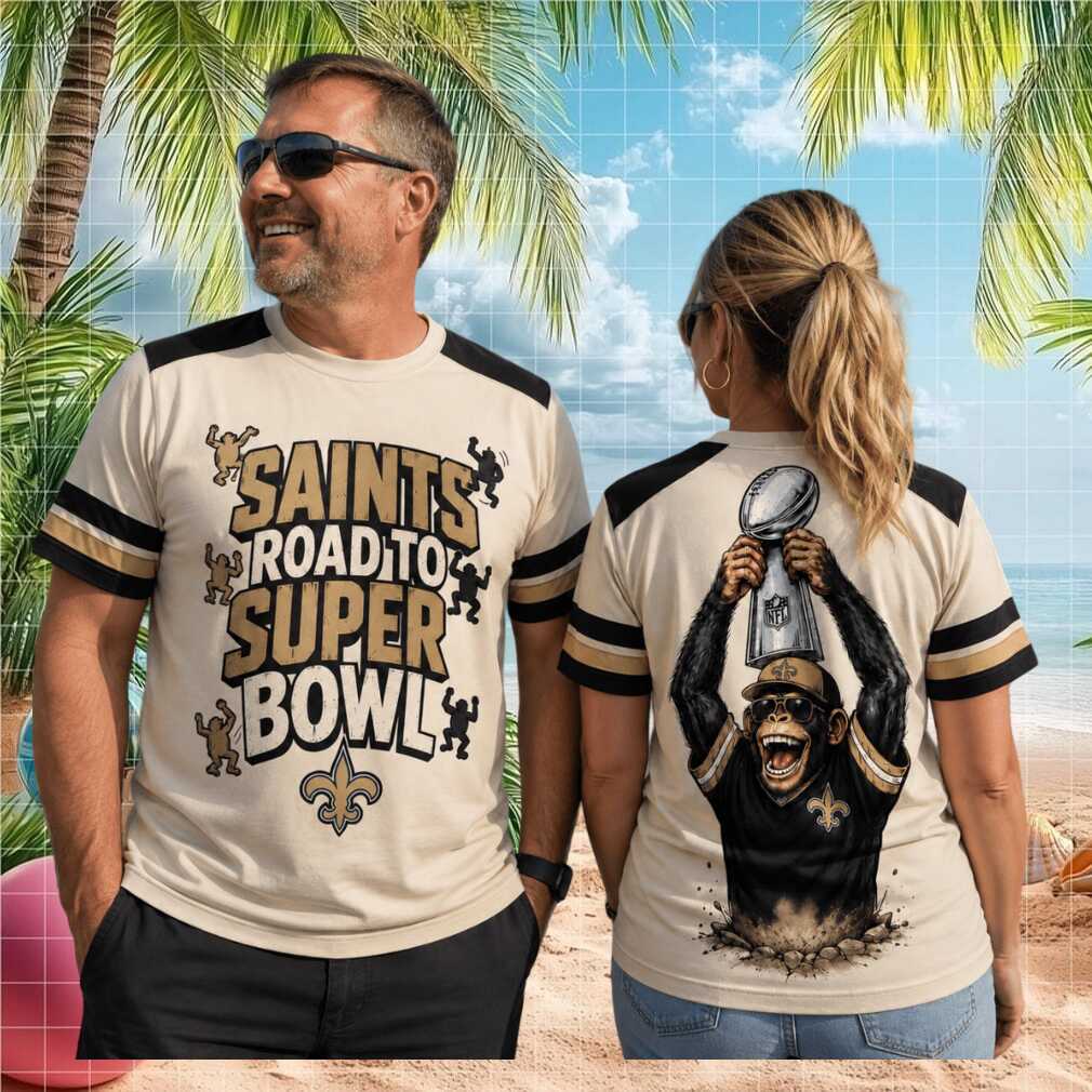 New Orleans Saints Mascot Road To Super Bowl Football Fan Shirt - Limotees LLC